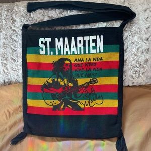 Handmade St. Maarten Rasta Bob Marley Satchel Bag UNISEX